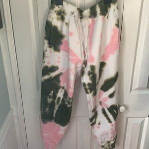 Worthy Threads Tie dye Sweatpants - size Medium